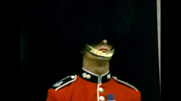 Archiverings toren van London Guard — Stockvideo