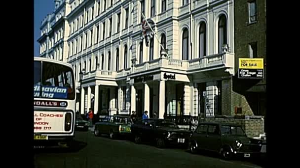 Archival hotel de luxo em Londres — Vídeo de Stock