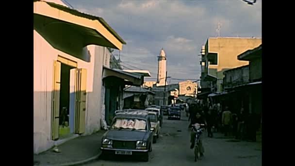 Archiviazione 1970 Grande Moschea di Gaza — Video Stock