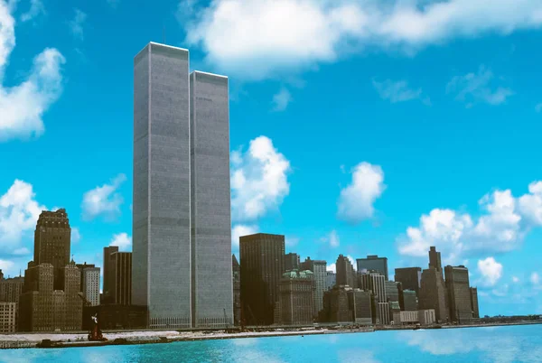 New York Twin Towers — Stock Photo, Image