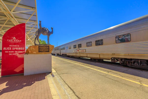 Alice Springs The Ghan — Stok fotoğraf