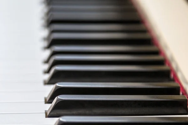 Piano keyboard Close-up — Stock Photo, Image