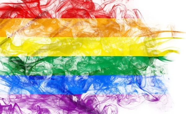 Bandiera arcobaleno affumicato — Foto Stock