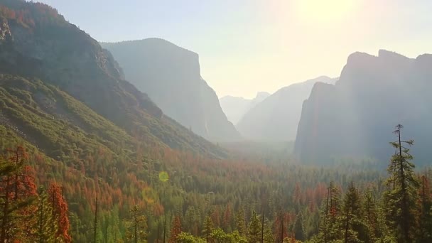 Yosemite El capitan — Video Stock