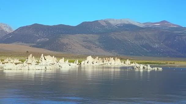 Mono Lake kalifornisches Reservat — Stockvideo