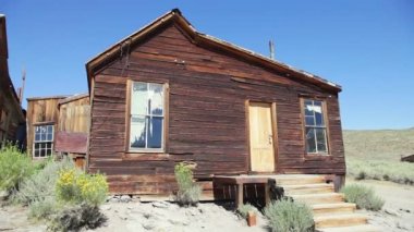 Bodie Ghost Town 1800 'lerin eski binaları