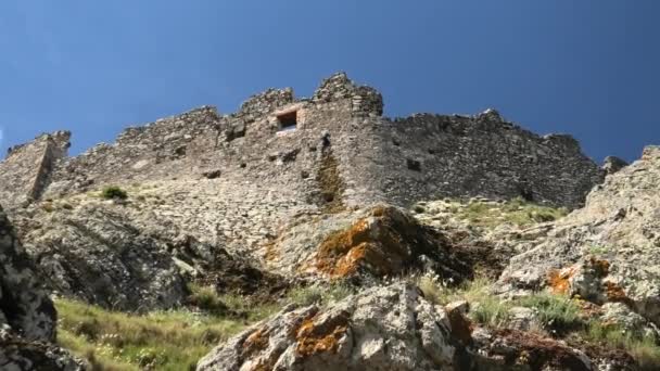Volterraio Castle Elba Island — Stock video