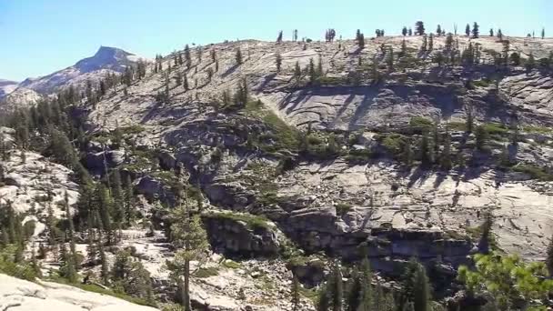 Panorama em Olmsted Point — Vídeo de Stock