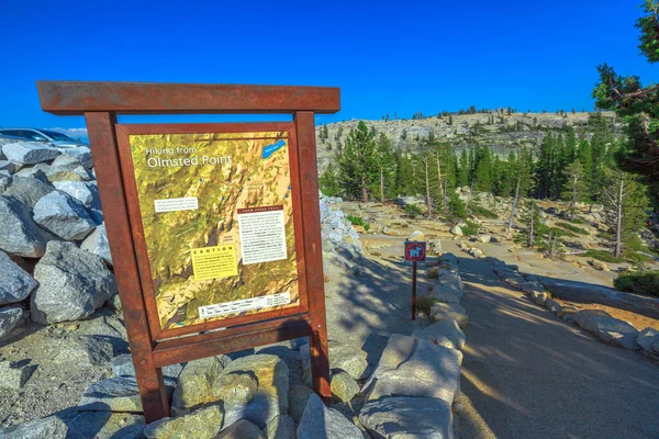 Olmsted Point haritası — Stok fotoğraf