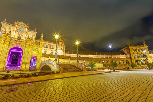 Plaza de España Puente Sevilla — Foto de Stock