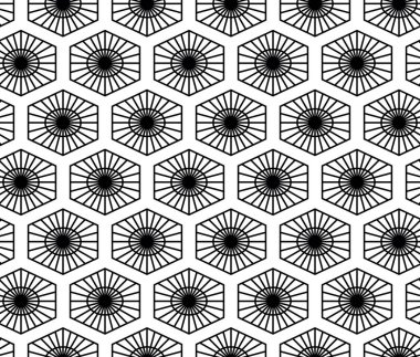 Vektör kesintisiz geometrik desen. Klasik Çin Antik süsleme