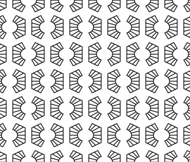 Vektör kesintisiz geometrik desen. Klasik Çin Antik süsleme