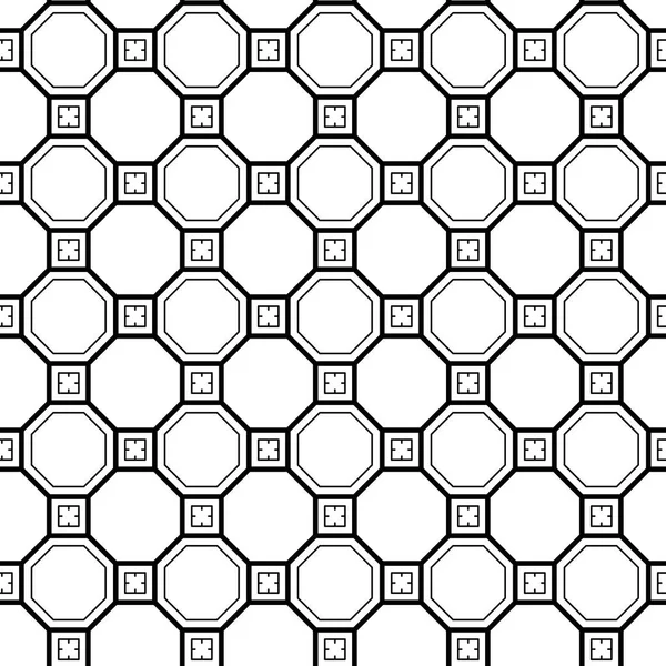 Patrón geométrico sin costura vectorial. Clásico adorno antiguo chino — Archivo Imágenes Vectoriales