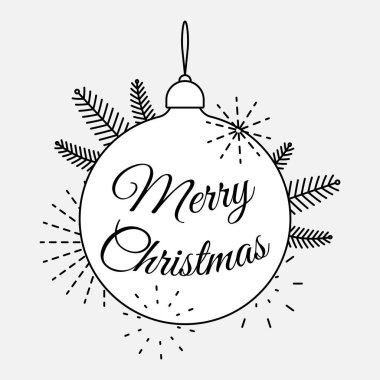 Vektör Vintage neşeli Noel ve mutlu yeni yıl