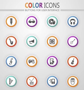 Web siteleri ve kullanıcı arayüzü için Disko veya Kulüp simgesi ayarlandı