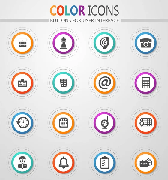 Office Vector Icons User Interface Design Vector Graphics