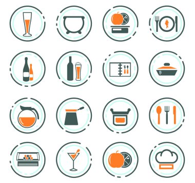 yemek ve mutfak simgeleri