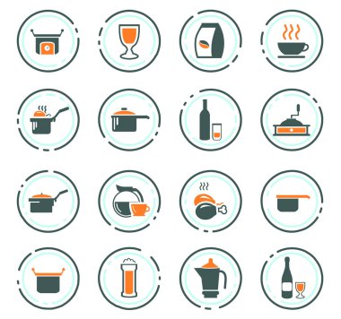 yemek ve mutfak simgeleri