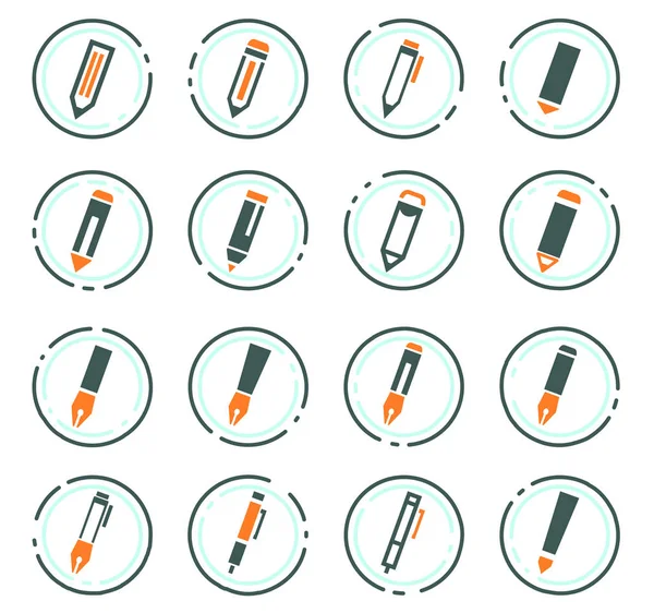 Modifica set di icone — Vettoriale Stock