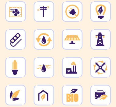 alternatif enerji simgeler kümesi