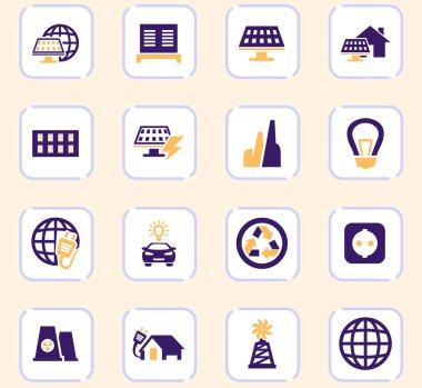 alternatif enerji simgeler kümesi