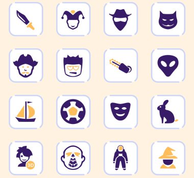 Sinema Icons set türleri