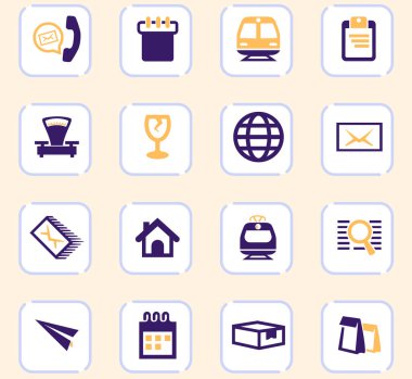 hizmet Icons set sonrası