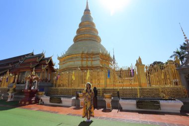 Wat Phra Bu Haripunchai Lamphun, Tayland 'da