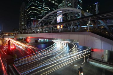 Bangkok, Tayland 'daki Chong Nonsi BTS İstasyonu