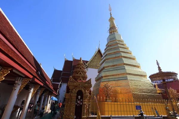 Wat Phra Joe Hae Phrae Thailand — 스톡 사진