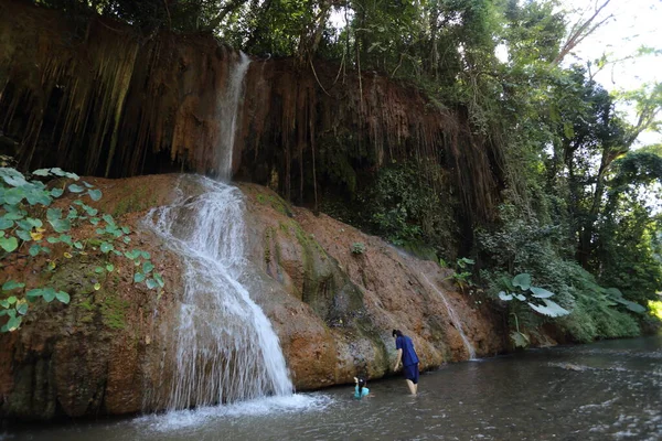 Vodopád Phu Sang Národním Parku Phu Sang Phayao Thajsko — Stock fotografie