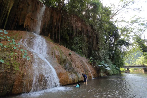 Phu Sang Waterfall Phu Sang National Park Phayao Thailand — 图库照片