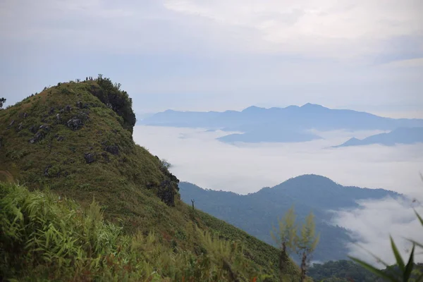 Zicht Doi Pha Tang Chiang Rai Thailand — Stockfoto