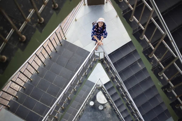 Mulheres Escadas Monaghan Tailândia — Fotografia de Stock