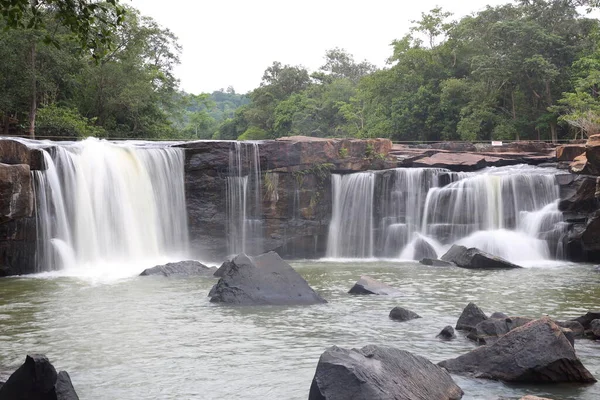 Tat Ton Waterfall Tat Ton National Park Chaiyaphum Thailandia — Foto Stock