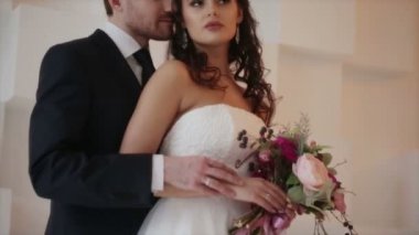 Gelin ve damat düğün photosession poz