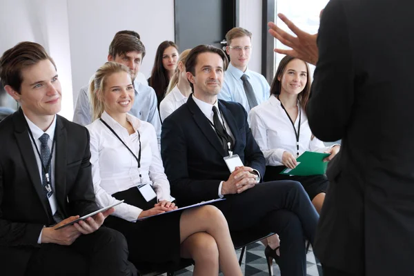 Spreker Zakelijke Conferentie Publiek — Stockfoto