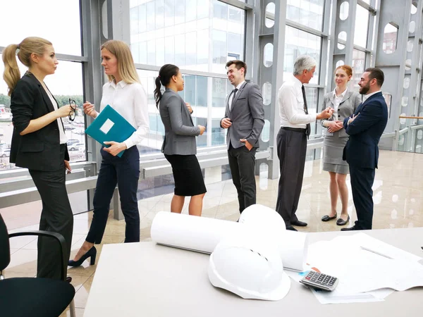 Construção equipe de negócios — Fotografia de Stock