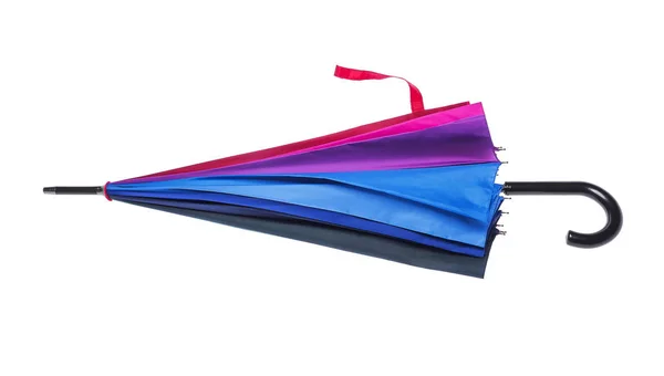 Mångfärgad paraply. Färgerna i regnbågen. — Stockfoto