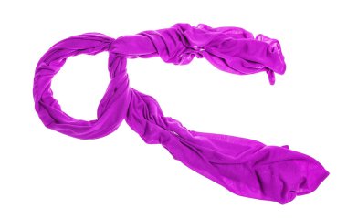 Pembe ışık eşarp.