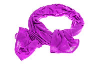 Pembe ışık eşarp.