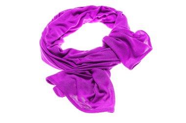 Pembe ışık eşarp.