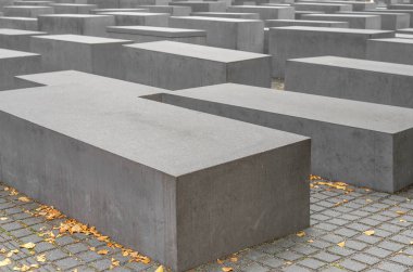 Anıt Holokost kurbanları Berlin, Almanya.