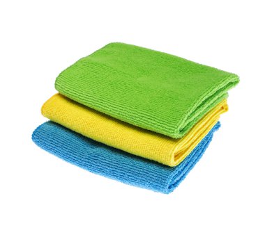 Terry havlu temizliği için.
