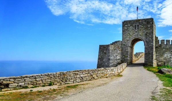 Cape Kaliakra, Bulgaristan üzerinde kale. Denizi.
