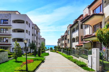 Saint Vlas, Bulgaristan beldesinde karmaşık Turizm.