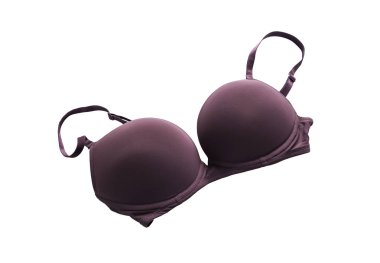 Beyaz bir arka plan üzerinde kadın sutyen. Yakın çekim.