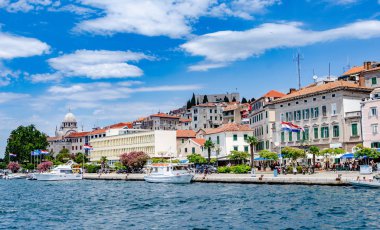 Setin Sibenik şehir Hırvatistan
