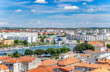 Zadar city Tower. Dalmaçya. Hırvatistan.