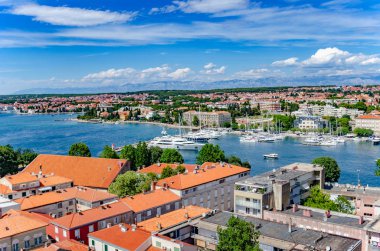 Zadar city Tower. Dalmaçya. Hırvatistan.